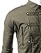 Doublju Mens shirts with Zipper point