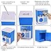 Yoego Kids Money Bank, Electronic Piggy Banks, Great Gift Toy for Kids Children, Paper Auto Scroll Money Saving Music Box Password Coin Bank,Perfect Toy Gifts for Boys Girls (Blue-Dog)