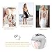 ZOINDSC Push up Plunge Invisible U Plunge Bras Strapless Backless Self Adhesive Reusable Silicone Sexy Bras for Women(U-Nude-D)