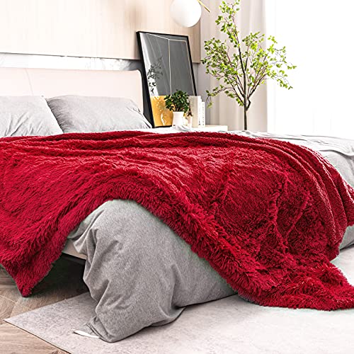 Pawque Decorative Soft Fluffy Faux Fur Throw Blanket 60\