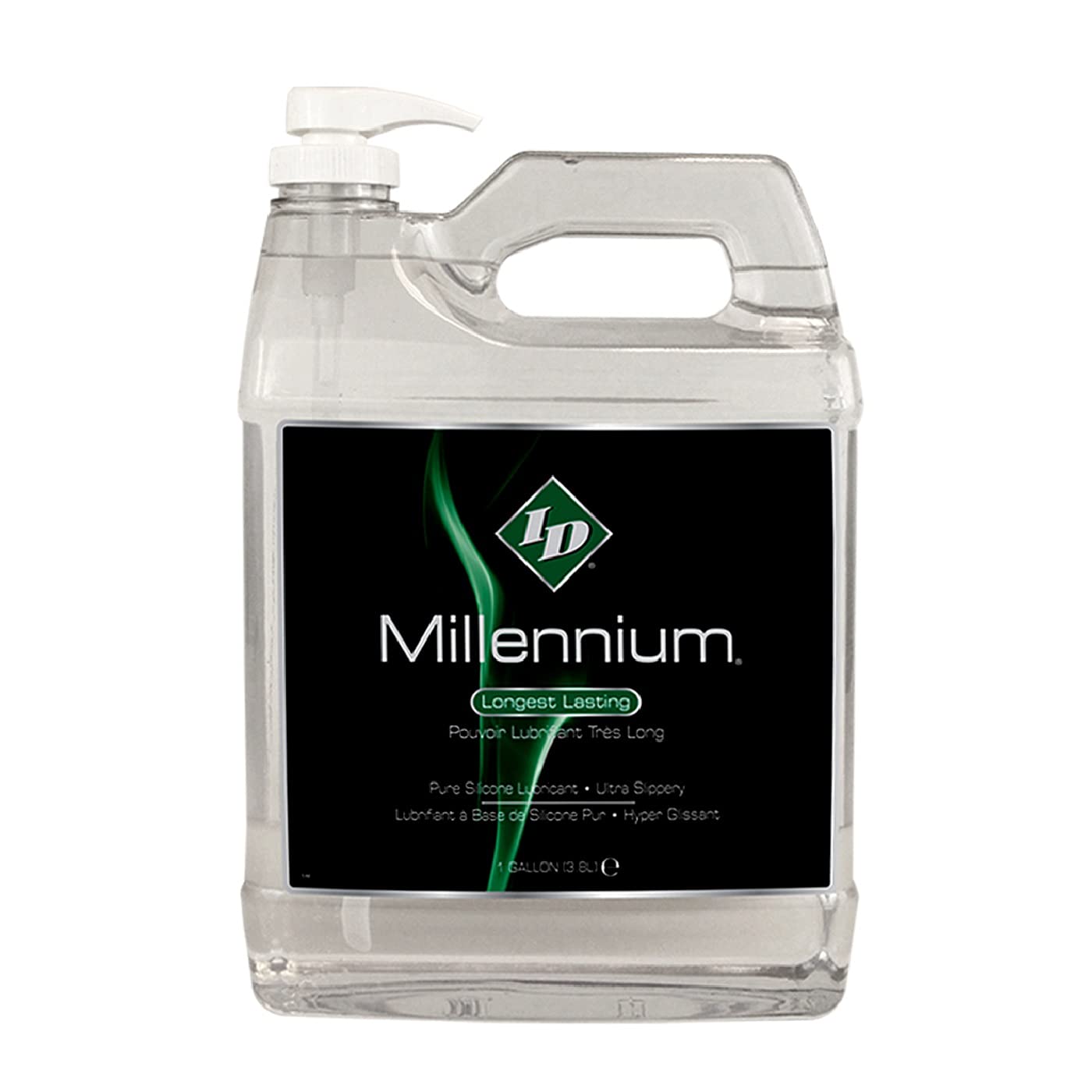 ID Millennium Silicone Anal Lube 3800ml - Premium Lubrication for Easy Sex that' a Long Lasting Anal Sex Lube for Enhanced Pleasure and A Waterproof Sex Lubricant Gel for Privacy Shower and Water Play — image 1