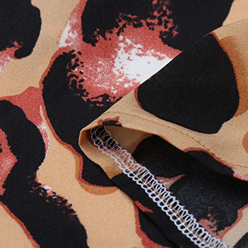Tie Knot Up Shrug Front Cropped Bolero Shrugs Leopard Cardigan Wrap Women's Ladies Long Full Sleeve Open Top