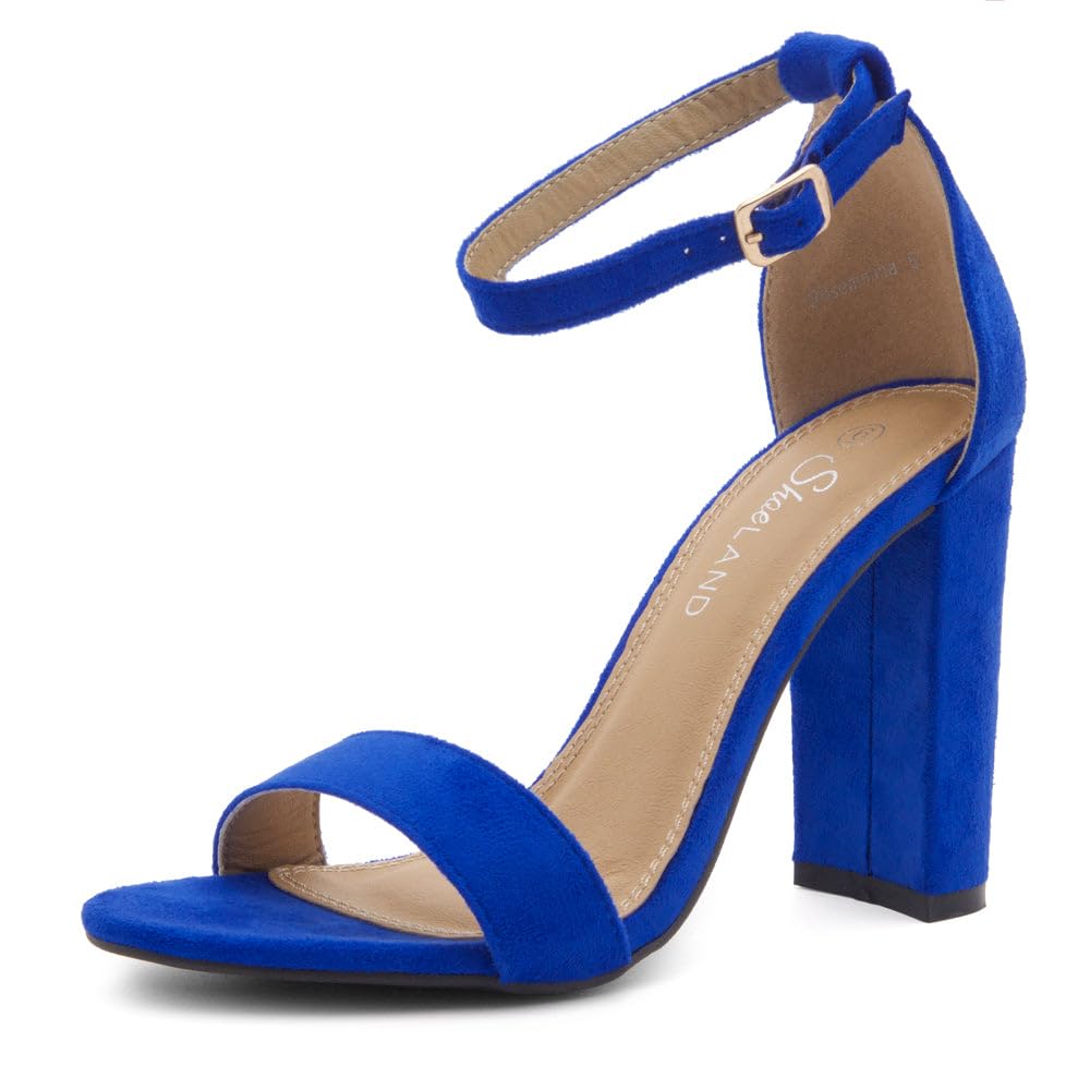 Herstyle Women’s Chunky Block Heels – Open Toe