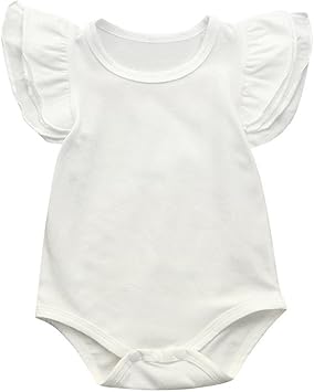 Amazon プタス Putars ベビー服 子供服 ロンパース 女の子 フリル ベーシック シンプル 八色 春 夏 新生児 歩行服 出産お祝い 記念日 プレゼント 0 24ヶ月 ロンパース カバーオール ベビー マタニティ 通販