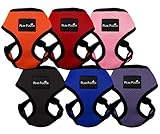 Comfort Control Dog Walking Harness, Support Mesh Padded Vest, Accessory, Collar, Lightweight, No More Pulling, Tugging or Choking, for Puppies, Small Dogs (Blue, Medium), by Downtown Pet Supply