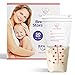 50 Breastmilk Storage Bags - 6oz / 180ml Pre-Sterilized & BPA-Free Bags, Designed for Even and Faster Thawing with Leak Proof Mechanism by Nurture Right, New & Improved