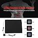 Asixx USB Heat Pad, DC 5V 3-Shift USB Electric Cloth Heater Heating Pad for Neck, Back, Abdomen, Lumbar Heating and Pet Warmer, Made of Carbon Fiber