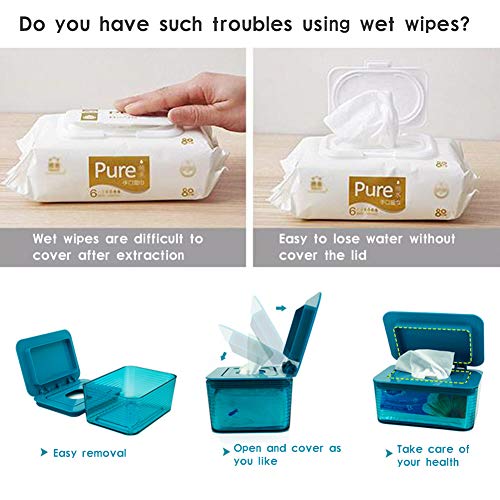 Loghot Plastic PS Baby Diaper Wipes Dispenser Reusable Wet Wipes