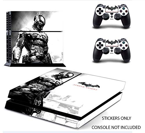 Hytech Plus Batman Arkham Knight Theme Skin Sticker Cover For Ps4 Console And Controllers Amazon In Video Games
