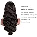 Glueless 360 Lace Front Wigs Human Hair With Baby Hair Body Wave Wigs For Black Women Unprocessed Brazilian Virgin Hair Wig Pre Plucked(18 inch, Natural Color)
