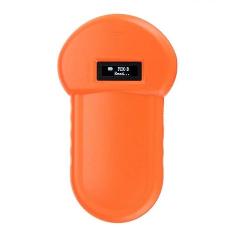 QYQH Tier-Kennzeichnung Chip-Leser RFID 134.2Khz-Reader, Chiplesegerät, Tierchip Transponder, Tierkennzeichnung, Handheld Pet