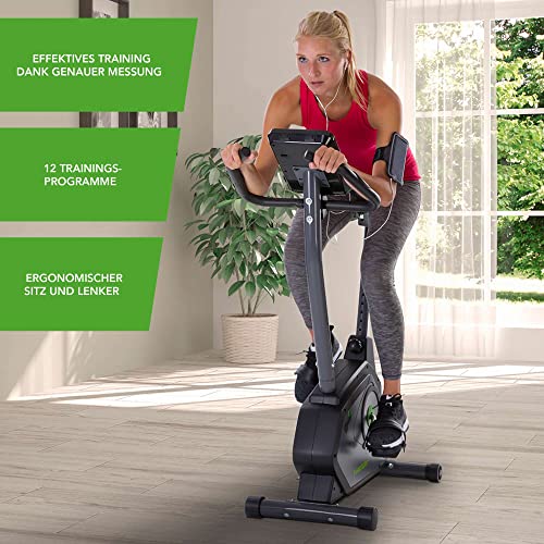 E30 Cardio Fit Series Upright Exercise Bike With Heart Rate
