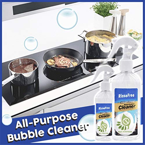 Samoii Super Cleaner Rinse-Free Cleaning Spary Effective All Purpose Cleaning Foam - Best for Grease Kitchen Toilet Bathroom Car Seat Carpet 100ML - Thumbnail 2