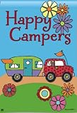 BreezeArt Happy Campers Garden Flag #31750