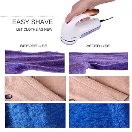 Fannyc Lint Remover Clothes Fuzz Fabric Shaver Suit for US Standard Fabric Sweater Defuzzer Fabric Clothes
