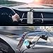 Universal Magnetic Phone Car Mount with 4 Powerful Metal Plates, Super Sticky Suction Cup, Cell Phone Holder for Car Dashboard Windshield Air Vent, Compatible with All Phone