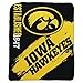 The Northwest Company NCAA Collegiate School Logo Fleece Blanket (Iowa Hawkeyes, 50