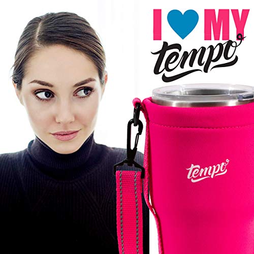 Tumbler Carrier Holder for 30oz32oz Tumblers, Reusable Tumbler Holder Pouch for Iced Coffee Cup