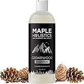 Cleansing Shampoo for Dry Scalp Care - Cedarwood and Rosemary Shampoo for Men and Flaky Scalp Moisturizer with Tea Tree Oil for Oily Scalp - Deep Clarifying Shampoo for Build Up with Rosemary Oil