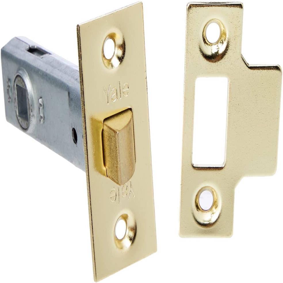 Yale YALPM888B30 3 Inch Brass Mortice Latch for Internal Doors