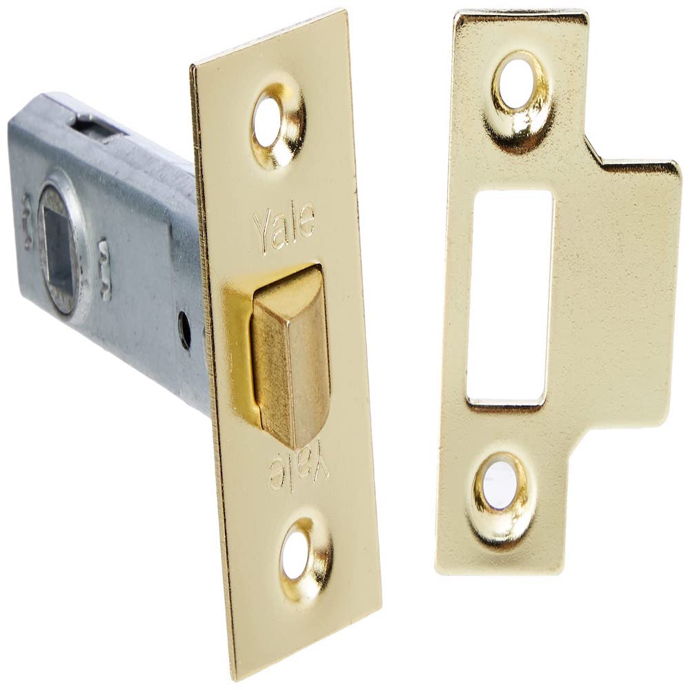 Yale Locks YALPM888B30 3-Inch Brass Finish Mortice Latch