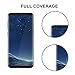 Loisa Galaxy S8 Screen Protector [2 Pack], Full Coverage 3D PET Soft TPU Premium Screen Film with Lifetime Replacement Warranty for Samsung Galaxy S8
