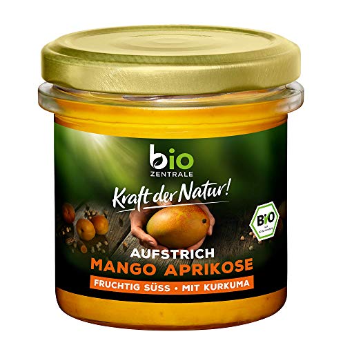 biozentrale-Aufstrich-Mango-Aprikose-135-g-veganer-Brotaufstrich-mit-Kichererbsen-und-Kurkuma-fuers-Brot-in-Joghurt-oder-Muesli-Alternative-zu-Marmelade