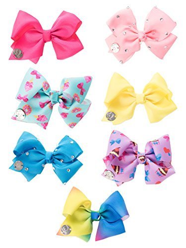 JoJo Siwa Girls Jojo Mini Bows Pack of 7