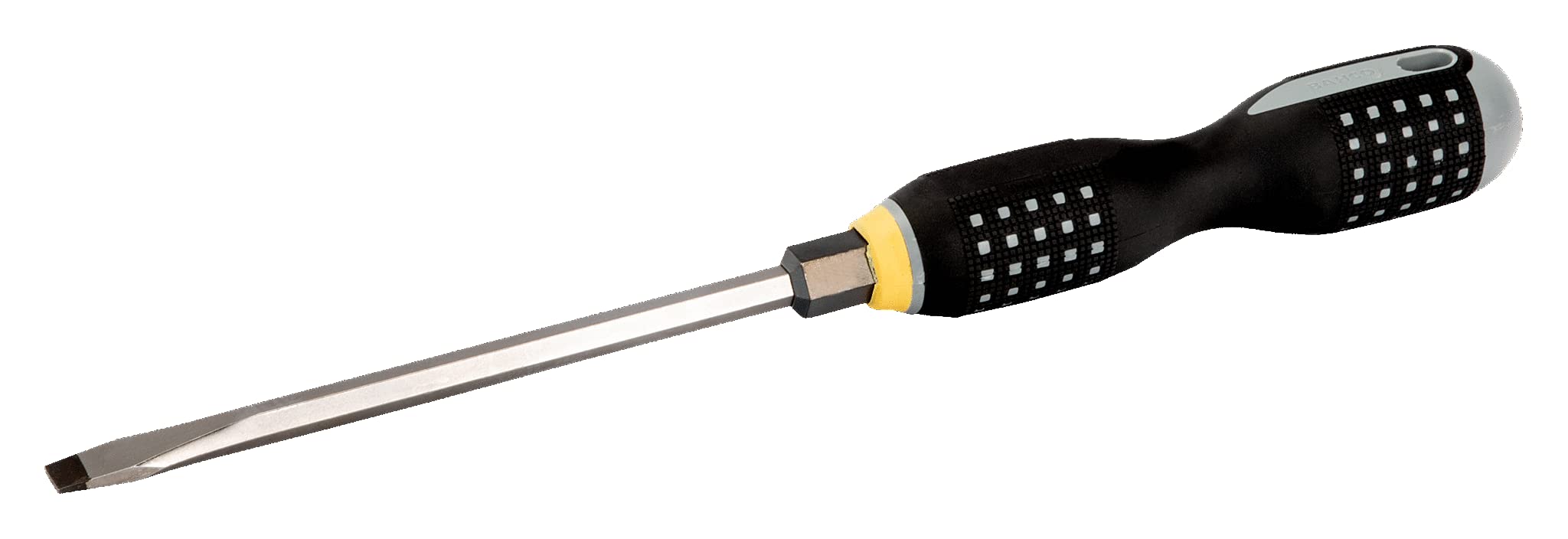 Bahco BE-8160 "Ergo" Slotted Screwdriver with Hex Profile Blade, Multi-Colour, 247 mm