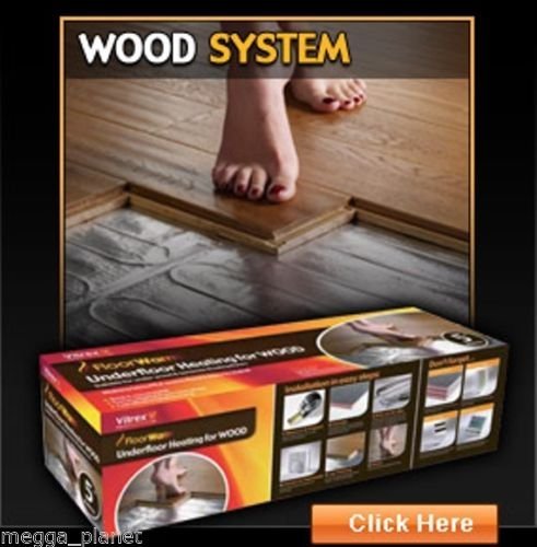 Vitrex Floorwarm Ipx7 Electric Underfloor Heating Mat For Wood
