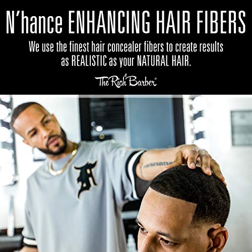 N'hance Pro Barber Hair Fibers (Black)