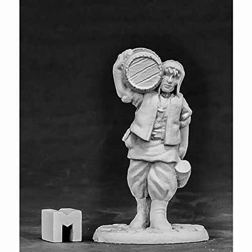 Reaper Miniatures Townsfolk - CooperÂ  #03859 Dark Heaven Unpainted Metal Mini