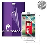 Fosmon Crystal Clear Screen Protector Shield for LG Optimus L90 / LG D415 - Retail Packaging (3 Pack)