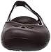 Crocs Women's Taylor Slingback Flat, Mahogany, 8 M US
