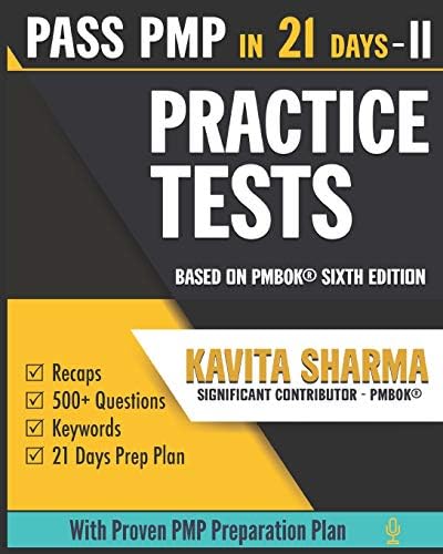 PMP Practice Tests: 2 (Pass Pmp in 21 Days)