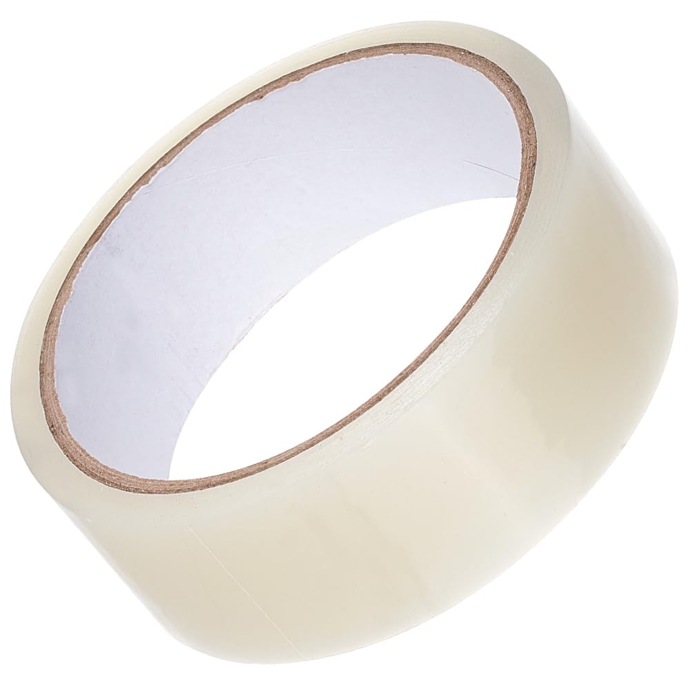 CREATCABIN 1.18" 32.8' Greenhouse Film Repair Tape Greenhouse Cover Plastic Sheeting Tape Clear Green House Covering Patch Repair Kit Clear PE Resistant Coverings Film Tape for Seaming and Sealing