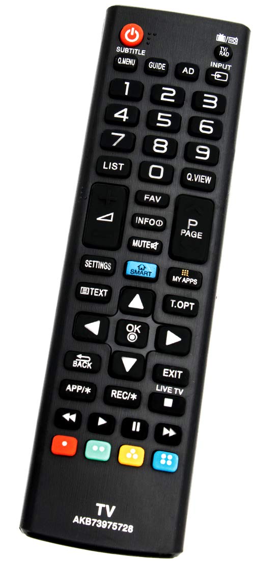ALLIMITY AKB73975728 Remote Control Replacement for LG 3D TV 32LB580VZMBEKW 32LN570 39LN5758 42LB570 42LN570 47LN570 49UB820 50LB570 50LB580V 55LA965 55LB570 55LN5758 60LB580