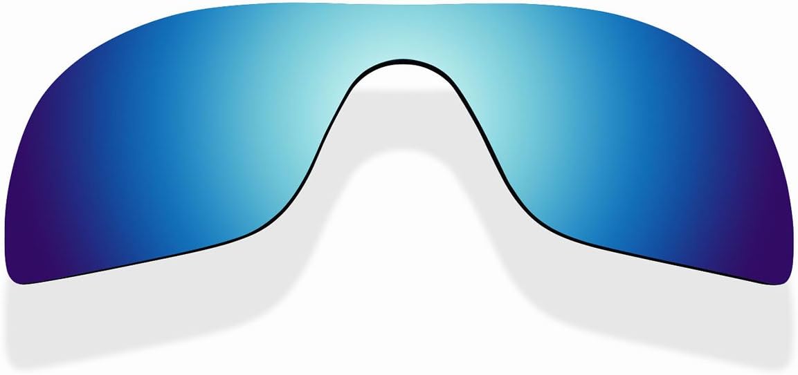 Sunnyblue2 Ice Blue Polarized Replacement Lenses for Oakley Batwolf Sunglasses