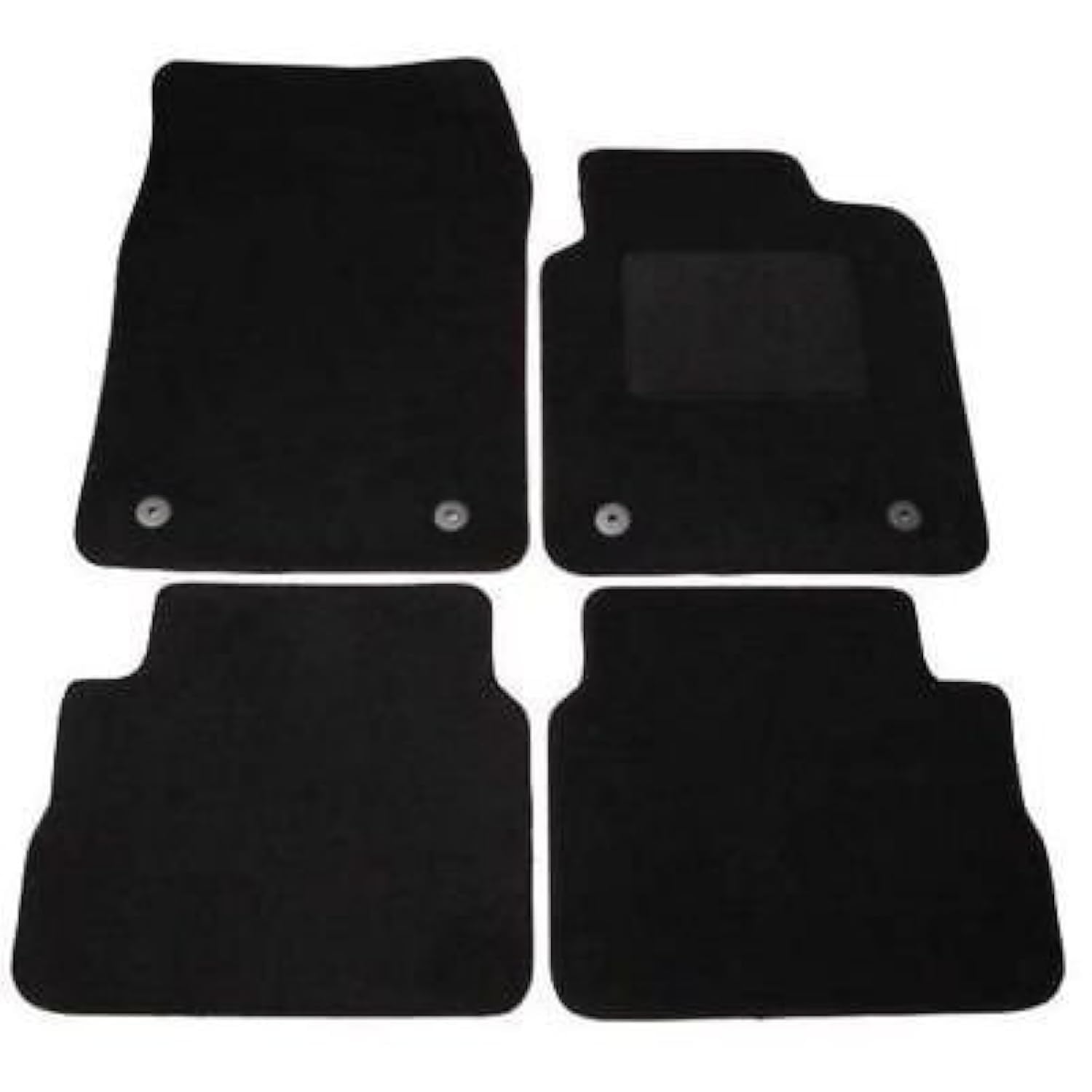 Car Magic 16442664016 Tailored Car Mats Black