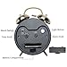 PEAKEEP 4 inches Twin Bell Alarm Clock with Backlight, Battery Operated Loud Alarm Clock (Bronze)