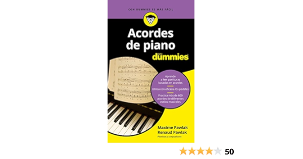 Acordes de piano para Dummies: Pawlak, Maxime, Pawlak, Renaud, Recuero Gil,  Pilar: 9788432904868: Books