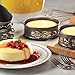 Cake Boss Novelty Bakeware 4-Piece Nonstick Mini Springform Pan Set, Gray