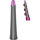 PUREGUST Conical Long Hair Barrels Attachment Compatible with Dyson Airwrap HS01 HS05 HS08 Accessories, Automatic Curling Iron Curlers for Tight Inward Curls Voluminous Outward Waves