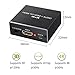 Proster HDMI Audio Extractor Converter HDMI to Optical Toslink SPDIF with 1M HDMI 1.4 Cable and 3.5mm Stereo Audio Splitter Adapter Support 4K x 2K 3D