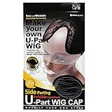 Qfitt Side Parting Invisible Lace Front U-Part Wig Cap #5016