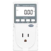 Poniie PN2000 Plug-in Kilowatt Electricity Usage Monitor Electrical Power Consumption Watt Meter Tester