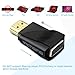 VicTsing 2 PCS HDMI To VGA Video Adapter Converter, Gold-Plated 1080P HDMI To VGA Adapter Converter For PC, Laptop, Desktop,DVD,TV,TV Box-Black