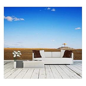 The Simple Beauty of The Scenery - Removable Wall Mural | Self-Adhesive Large Wallpaper - 66x96 inches