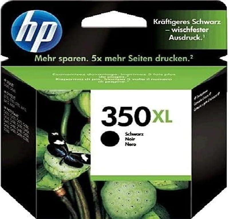 HP 350XL High Capacity Black Original Ink Cartridge