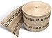 Briar Hill 3.5 Inch x 10 Yards Upholstery or Craft Jute Webbing, Natural with Black Stripes